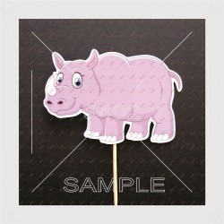 Cute Animals, N71, Nosorog