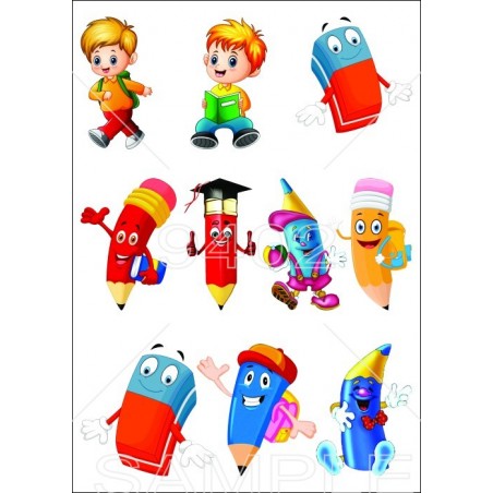 Slika za dekoraciju na temu Škola, kat. za Decu (155)