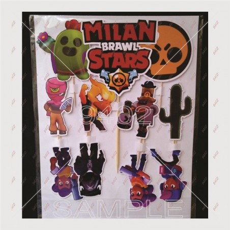 Brawl Stars  logo name N106