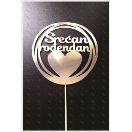 Srećan rođendan u kružnicama