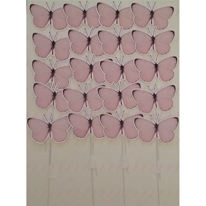 PTS160 Leptiri roze printani