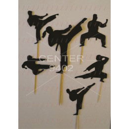 PTS174 siluete karate