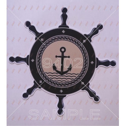 Set 20 nejestivih topera Sidro i Kormilo po porudžbini PTS180