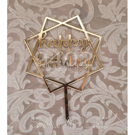 03038 Happy Birthday u kvadratima