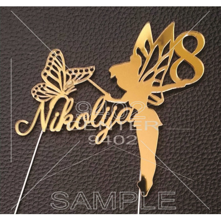 03052 Vila sa imenom brojem i leptirom