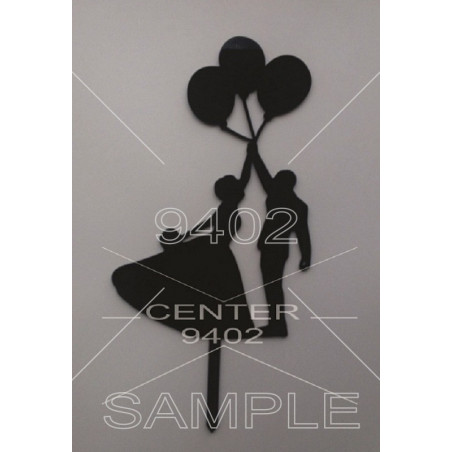 03063 Mladenci sa balonima