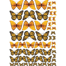 Leptiri žuti Razno 136