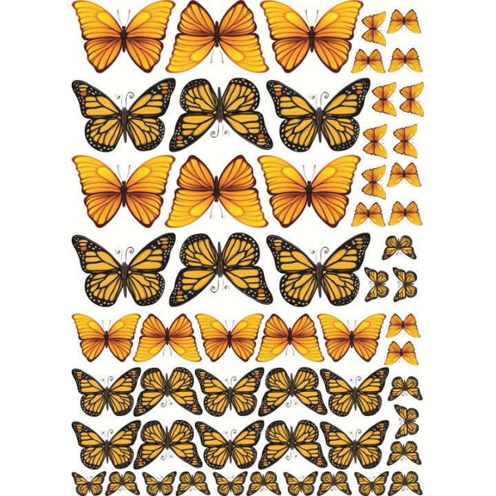 Leptiri žuti Razno 136