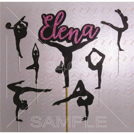 EP018 Gimnastičarke sa imenom 3D