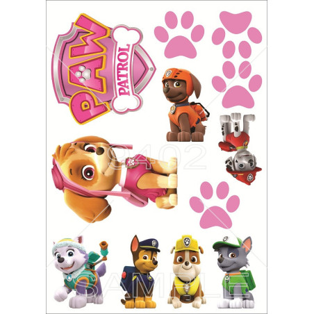 Sličice za dekoraciju na temu PAW po porudžbini, kat. za Decu (232)