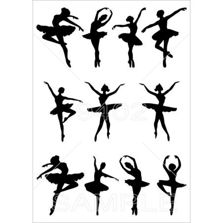 Siluete Balerine Razno 194
