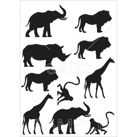 Siluete Životinje Razno 190