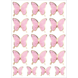 Leptiri roze Razno 174