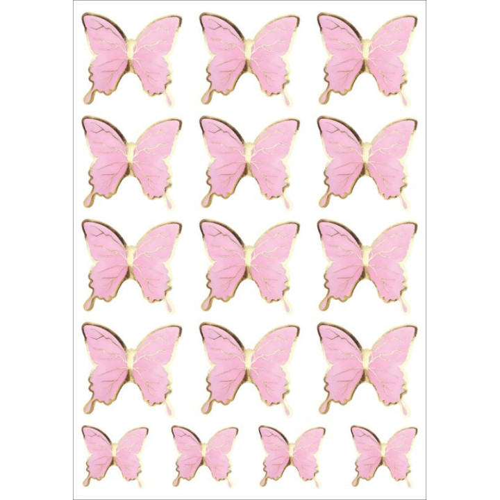 Leptiri roze Razno 174