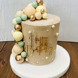 Akrilni toper "Happy Birthday"