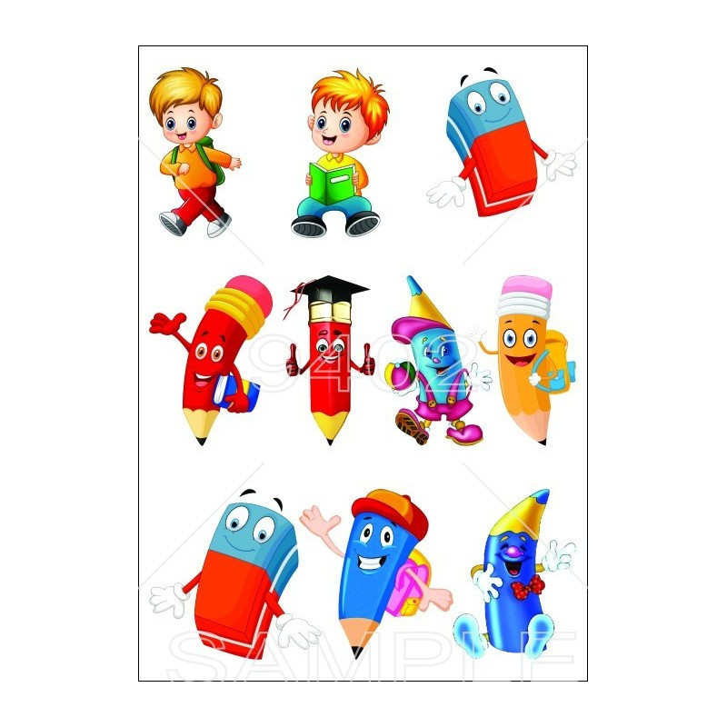 Slike i sličice za dekoraciju slatkih stolova za decu. Crtani likovi. Omiljeni crtani junaci, princeze.